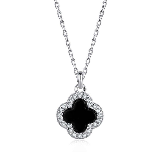 [Vivid Aurora]Dainty Flower Shape Necklace