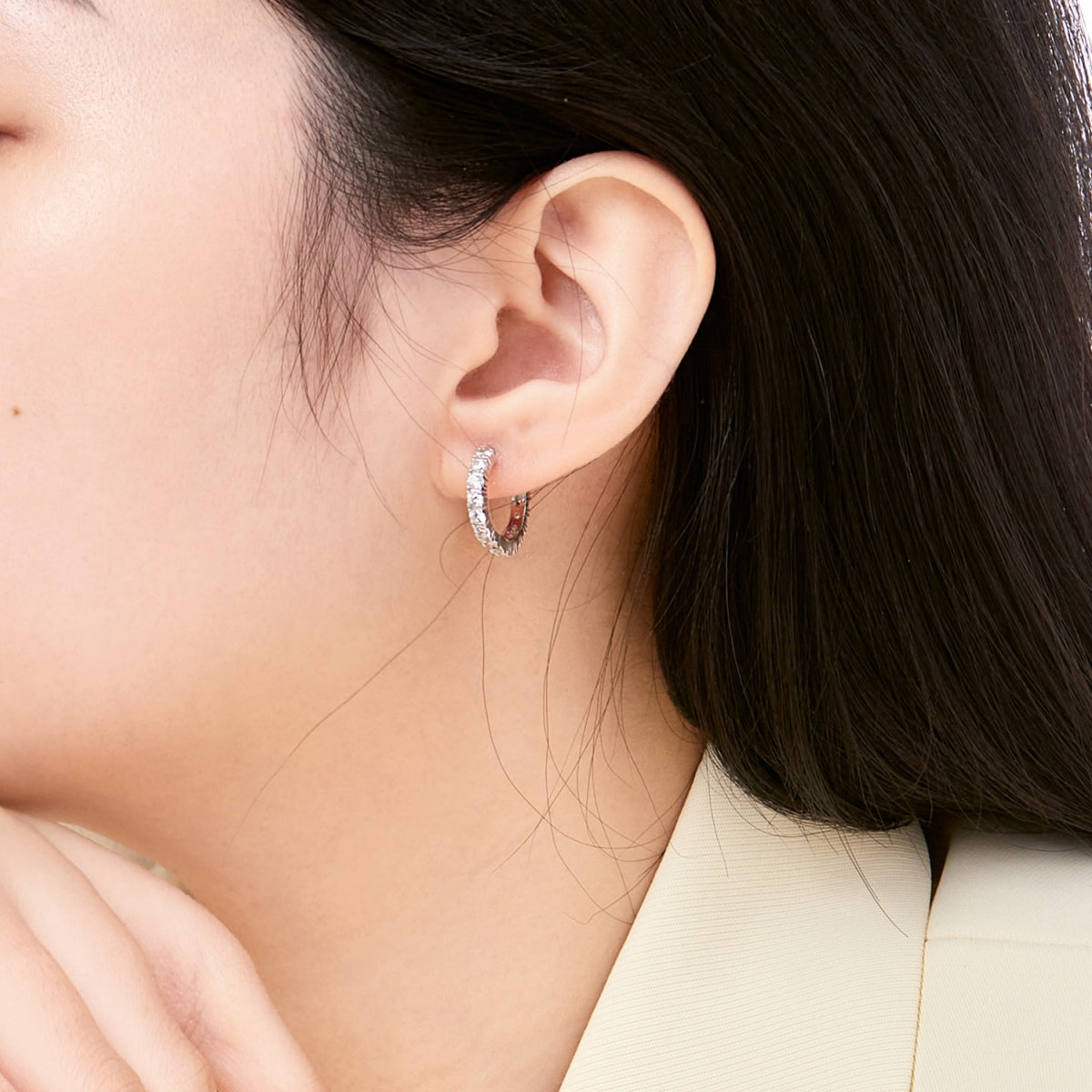 [Vivid Aurora]Radiant Colorful Round Cut Earrings